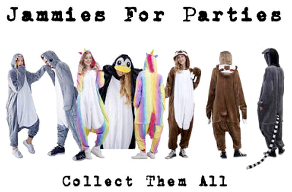 Jammies For Parties Unisex Animal Onesie Pajamas For Adults (PANDA)