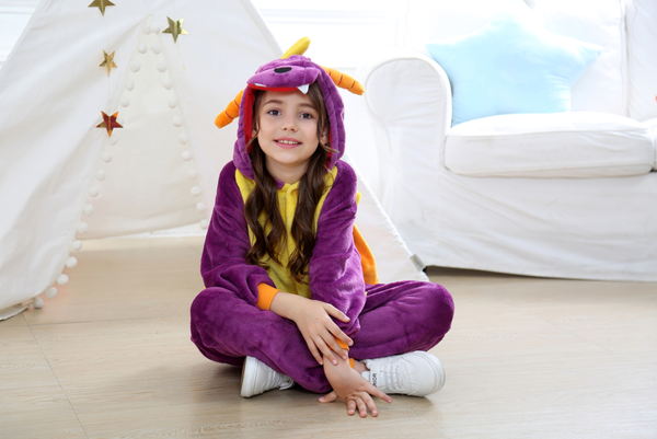 dragon onesie pajama for kids 