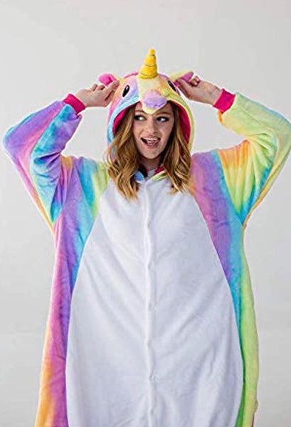 rainbow unicorn costume for women 